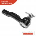 A-premium Set Of 4 Front Inner Outer Tie Rod End Kit Compatible With Toyota Rav4 2001 2002 2003 L4 2 0l Gas Only