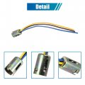Uxcell 2pcs 3 Wire 1157 Led Brake Stop Light Bulb Car Extension Socket Holder Harness Connector Adapter Universal Replacement