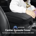 Center Console Armrest Cover For 2019 2026 Chevy Silverado Gmc Sierra And 2021 Tahoe Suburban Yukon Nappa Leather Middle Pad