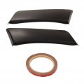 1pair Side Door Trim Panel Rear Cover Air Outlet Scoops Frame Guard Set Replacement For Mustang Gt350 2015a 2018 