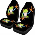 Foruidea Car Seat Cover Full Set Frog Covers For Auto Seats Protector Front And Rear Bench Fit Most Cars Suv Sedan Trucks