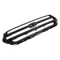 Munirater Front Upper Grille Bumper Grill Gloss Black Mesh With Frame Strip Replacement For 2017-2019 Escape Gj5z8200b