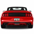 Ipick Image Made For Ford Mustang Gt Real Carbon Fiber Insert Gunmetal Chrome Stainless Steel License Plate Frame