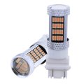 Glofe High Power 92smd Led Bulbs 14000k Pink Purple 3157 3156 4157 4057 Brake Center Stop Drl Tail Daytime Running Light Bulb