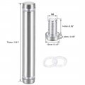 Uxcell 1 2 Dia X 2-7 8 12x74mm Double Head Standoff Screws Acrylic Glass Nails 8pcs