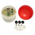 Warning Light Bulb Rotating Flash Signal Tower Lamp Buzzer 90db Dc 24v Red Lte-2071j 