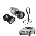 Serpentine Drive Belt Tensioner Idler Pulley Kit For Hyundai Sonata 2006010 Kia Optima 2007 2010 Forte Koup Forte5 Rondo 