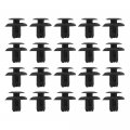 9046708217 Radiator Cover Clips Nylon Bumper Fastener Rivet Auto Body Retainer Replacement For Toyota Lexus Gx470 4runner Fj
