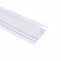 Uxcell Frameless Glass Shower Door Sweep Bottom Side Seal Strip H-type With 10mm Drip Rail 6mm X 1000mm Length