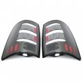 Hecasa Led Taillights Compatible With 2009-2018 Dodge Ram 1500 2500 3500 Tail Lights Rear Lamps Driver Passenger Side Pair