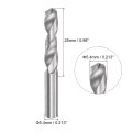 Solid Carbide Drill Bits 5 4mm C2 K20 Tungsten Jobber Straight Shank Drilling Tool For Stainless Steel Aluminum Iron Metal