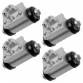 Caltric 4x Front And Rear Brake Cylinder Compatible With Kawasaki Mule Sx 4x4 Se Fi Kaf400 2020 2021