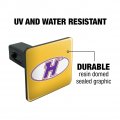 Hunter College Secondary Logo Tow Trailer Hitch Cover Plug Insert 1 4 Inch 25