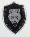 Chechnya Shield Style 2 75 Crest Chechen Lone Wolf Emblem Domed Decal Bike Car
