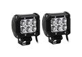 Avec 18w Cr-series Work Light Pair-bottom Mount Spot Beam 