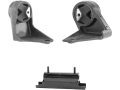 Engine Mount And Transmission Kit 3 Piece For 1994 To 1999 Dodge Ram 2500 5 9l 6 Cylinder 12 Valve Diesel 4wd Rwd 