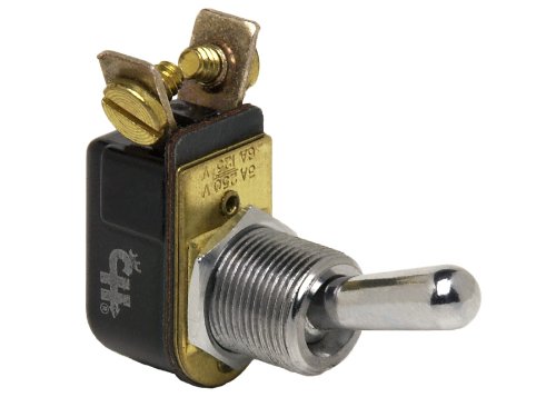 Bld Lighted Cole Hersee M-54111-02-BP SPDT Toggle Switch 