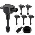 Ocpty Set Of 6 Ignition Coils Compatible Oe Uf482 Fit For Infiniti M45 4 5l 2003-2010