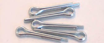 1 8 X Cotter Pins Extended Prong Steel Zinc 2000 Pc Carton