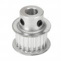 Aluminum 20t 7mm Bore 3mm Pitch Timing Belt Pulley With Bearing For 10mm 