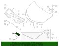 65601-4ba0a Hood Latch For Car Rear Position Modern Style Model Number