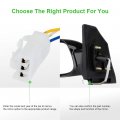 Power Door Mirror For 2003 2008 Toyota Corolla Driver Side Non Folding And Heated Polished Finish Abs Material Mount Front