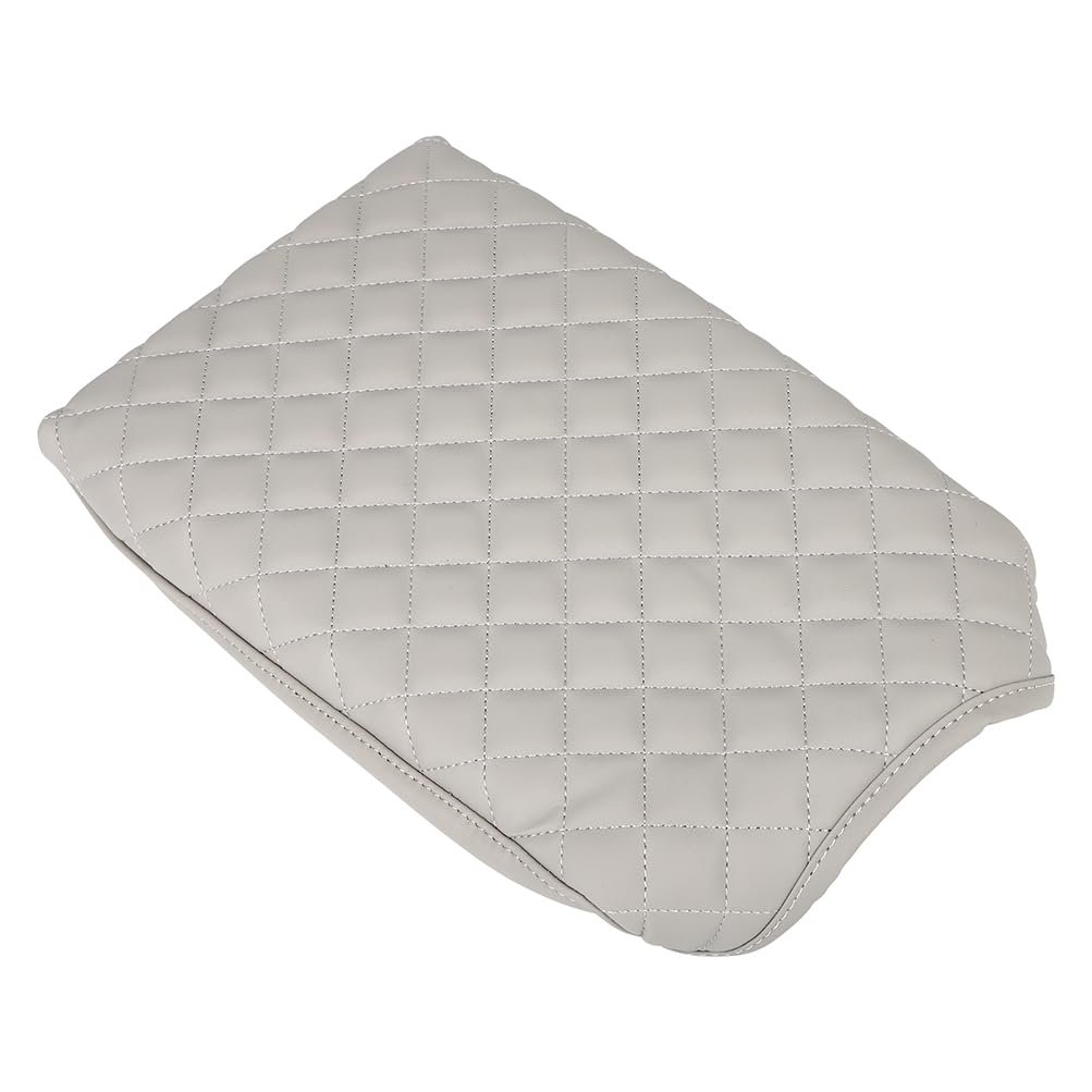 Center Console Cover Armrest Cushion For Kia Telluride 2020 2021 2022 2023 White Organizer Tray With Slip Pads Car Interior