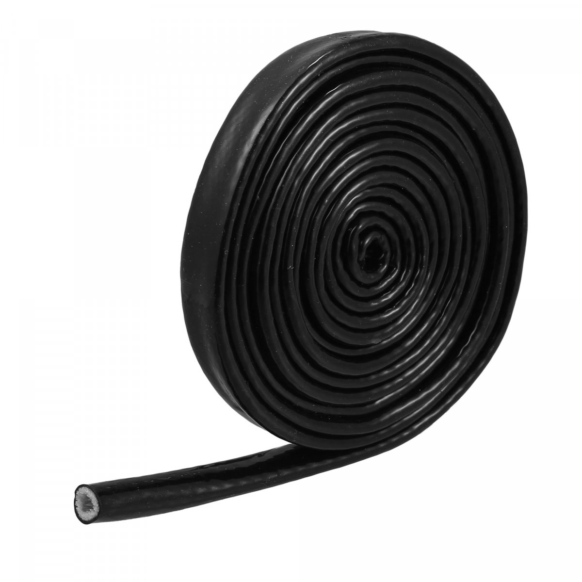 X Autohaux 5 16 Id 10ft Heat Shielded Fire Sleeve Silicone Coated Fiberglass Tape For Automotive Hose Lines Wires Electrical