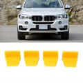 4 Pack Yellow Wheel Rim Guard Tyre Changer Clamping Jaw Protector Plastic Inserts Clamp Cover For Tire Changers
