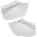 Left Right Side Panels White For Honda Xr250r Xr400r 1996-2004 83510-kcz-000za 83610-kcz-000za 