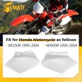 Left Right Side Panels White For Honda Xr250r Xr400r 1996-2004 83510-kcz-000za 83610-kcz-000za