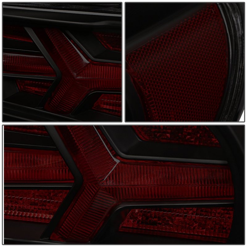 Auto Dynasty 2pcs Led Arrow Sequential Rear Tail Lights Brake Lamps For Toyota 86 Subaru Brz Scion Fr-s 13-21 Driver And