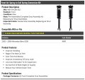 Marketplace Auto Parts Front Air Spring To Coil Conversion Kit 2 Piece Compatible With 2003-2006 Mercedes-benz E500 Rwd
