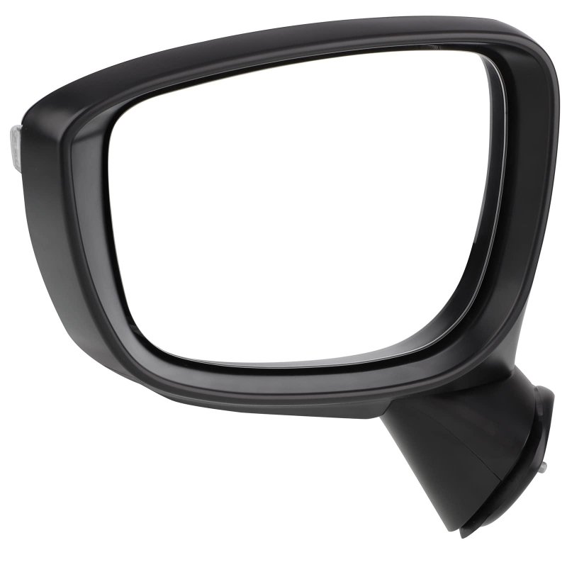 Ocpty Driver Side Mirror Exterior View Fit For 2015 2016 Mazda Cx-5 Black Smooth Heat Power Adjusted Turn Indicator Outside