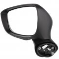 Ocpty Driver Side Mirror Exterior View Fit For 2015 2016 Mazda Cx-5 Black Smooth Heat Power Adjusted Turn Indicator Outside