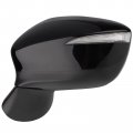 Ocpty Driver Side Mirror Exterior View Fit For 2015 2016 Mazda Cx-5 Black Smooth Heat Power Adjusted Turn Indicator Outside