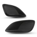 Fog Light Covers Set For Toyota Yaris 2007 2012 Black Driver And Passenger Side Fits Models Without Body Color Spoiler 