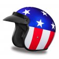 Daytona Helmets Leading The Way In Quality Headgear 3 4 Shell Open Face Motorcycle Helmet A Dot Approved Captain America L 