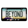 Ipick Image Made For Chevrolet Camaro 50 Years Black Metal License Plate Frame