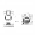 Uxcell Box Latch Small Size Silver Tone Hasp Jewelry Cases Catch W Screws 4 Pcs