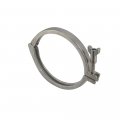 Sus316 Stainless Steel 5 Tri Clamp Clover With Cross Hole Wing Nut For Od 146mm Ferrule Flange
