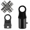 Caltric Rear Front Drive Shaft Yoke With U-joint Compatible Polaris Rzr Trail S 1000 Tractor 2022