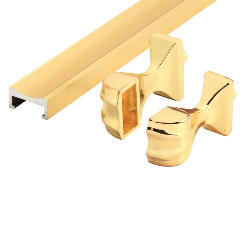Prime-line M 6094 32 In Brass Tub And Shower Towel Bar Bracket Single Pack