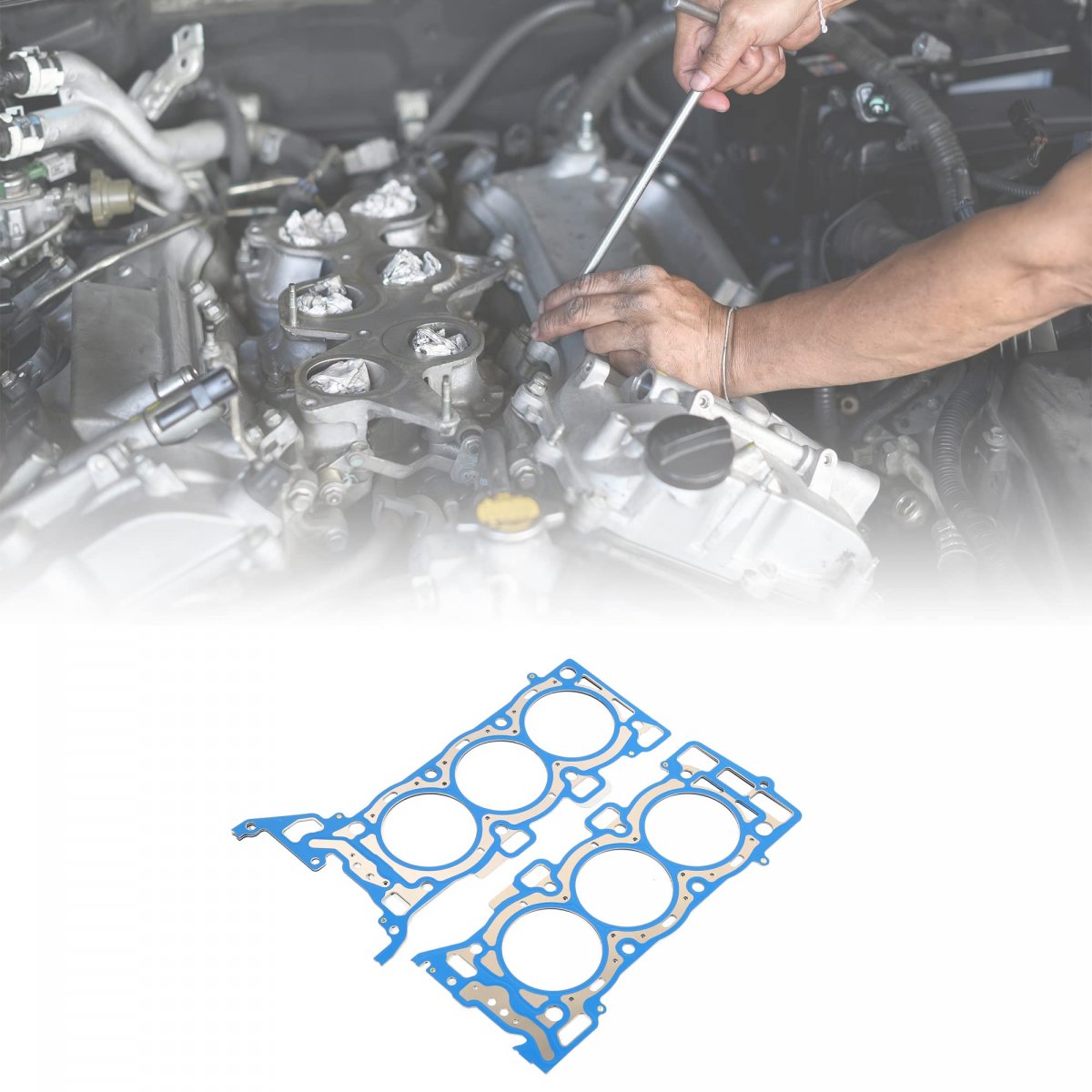 2pcs Engine Cylinder Head Gasket For Chevrolet Traverse Gmc Acadia Buick Enclave 2009-2016 Dg-hg3600r-af Dg-hg3600l-af