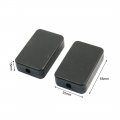 Uxcell 5pcs Waterproof Plastic Electric Project Case Junction Box 55x35x15mm