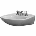 Barclay B 3-318wh Hartford Basin 8 Inch In White 