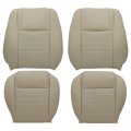 Tan Perforated Replacement Seat Covers For Ford Mustang 2005 2006 2007 2008 2009 Driver And Passenger Front Bottom Top Lean 