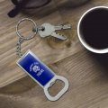 Graphics More Tennessee State University Tigers Logo Keychain Rectangle Chrome Plated Metal Bottle Cap Opener