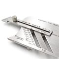 Adjustable Welding Gauge Unequal Weld Fillet Leg Length1 8-1 Throat Thickness Gage Stainless Steal