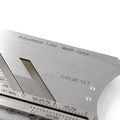 Adjustable Welding Gauge Unequal Weld Fillet Leg Length1 8-1 Throat Thickness Gage Stainless Steal